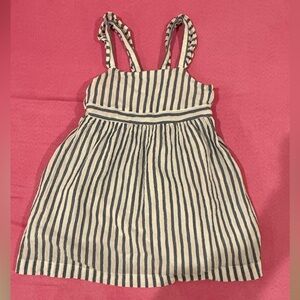 Striped Sleeveless Dress - Baby Gap